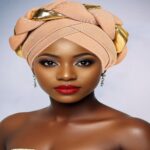Gele African Gele Headwrap for Women | Dramatic Hand‑Braided Twist Braid for Special Occasions