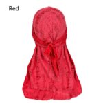 Durag Unisex Distressed Ripped Durag Skull Cap, Fashion Headwrap for Sports & Outdoor Activities