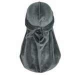 Durag Fleece‑Lined Durag Headwrap | Unisex Casual Outdoor Skull Head Cover