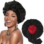 Bonnet Double-Layer Tie-Up Sleep Bonnet