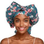 New Arrives Stylish Printed Extra-Long Satin Bonnet for Women – Silky Hair Care Sleep Cap for Long Hair, Braids, Dreadlocks & Natural Hairstyles
