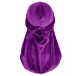 Durag Fleece‑Lined Durag Headwrap | Unisex Casual Outdoor Skull Head Cover