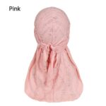 Durag Unisex Distressed Ripped Durag Skull Cap, Fashion Headwrap for Sports & Outdoor Activities