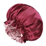 Bonnet Luxury Double-Layer Satin Bonnet for Women – Silky Soft Hair Protection Sleep Cap for Long Hair, Curly Hair & Braids