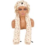 New Arrives Stylish Printed Extra-Long Satin Bonnet for Women – Silky Hair Care Sleep Cap for Long Hair, Braids, Dreadlocks & Natural Hairstyles