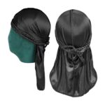 Durag Unisex Durag Skull Cap for Dreadlock Styling, Casual Outdoor Headwrap for Men & Women