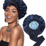 Bonnet Double-Layer Tie-Up Sleep Bonnet