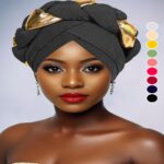 Gele African Gele Headwrap for Women | Dramatic Hand‑Braided Twist Braid for Special Occasions