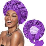 Bonnet Double-Layer Tie-Up Sleep Bonnet