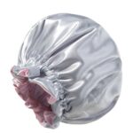 Bonnet Luxury Double-Layer Satin Bonnet for Women – Silky Soft Hair Protection Sleep Cap for Long Hair, Curly Hair & Braids