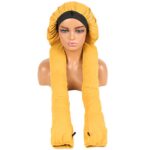 Bonnet Women's Extra Long Satin Sleep Bonnet for Dreadlocks & Braids - Silky Hair Protection Night Cap